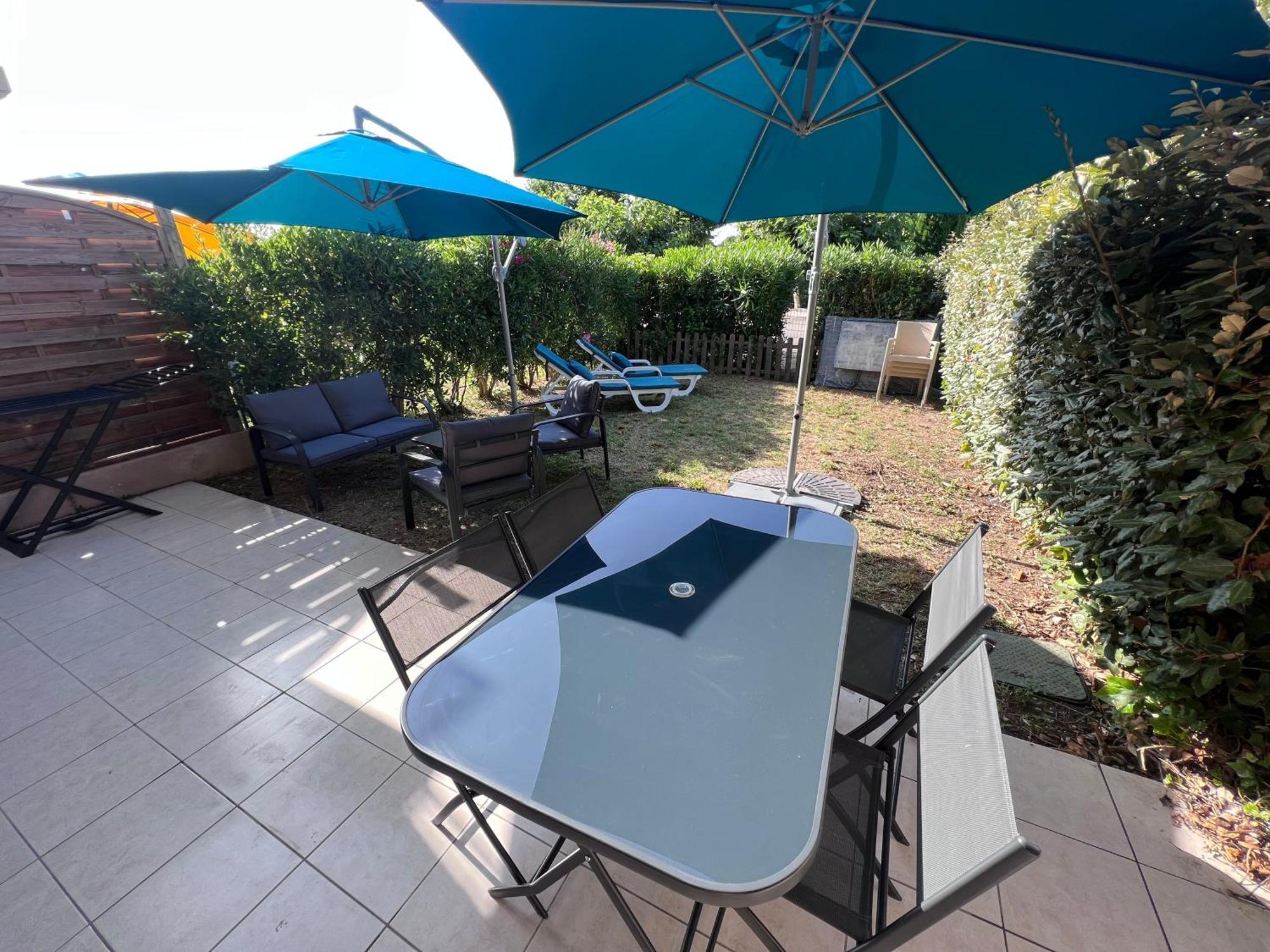 Appartement T2 Avec Jardin Prive, Piscine Et Barbecue Lorgues Extérieur photo